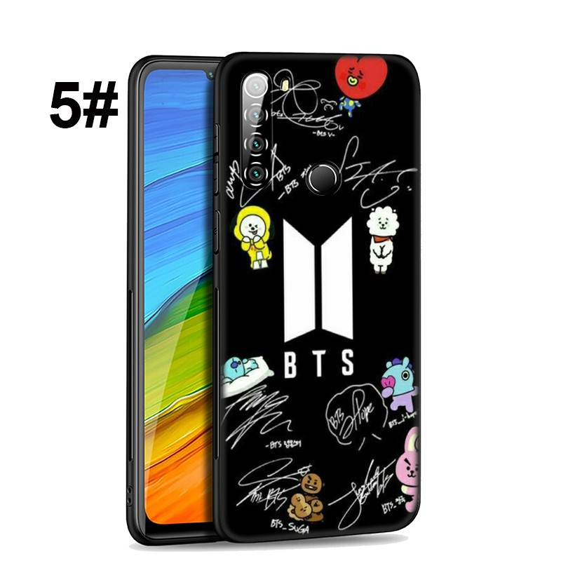 Ốp Lưng Mềm Cho Xiaomi Redmi Note 8t 8 7 6 5 Pro Poco X2 Note5 Note6 Note7 Note8 Sh215 Bts Jk V Rm Jin Suga Jhope Jimin