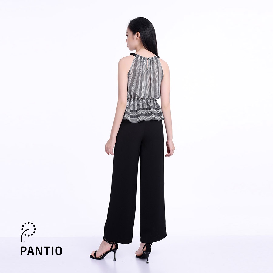 Áo sơ mi kẻ sọc không tay FAS32586- PANTIO