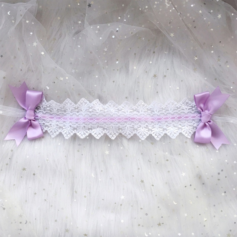 Băng Đô Nơ Ren Hóa Trang Cô Hầu Gái Lolita