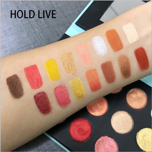 Bảng Phấn Mắt 15 ô ChocoChoke HOLD LIVE Ice Cream Eyeshadow 18g