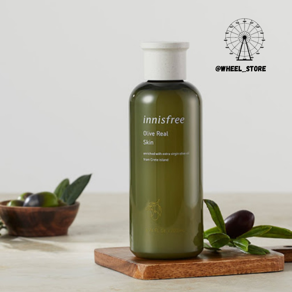 [Auth 101%] Toner Innisfree Olive Real Skin 200ml dành cho da khô