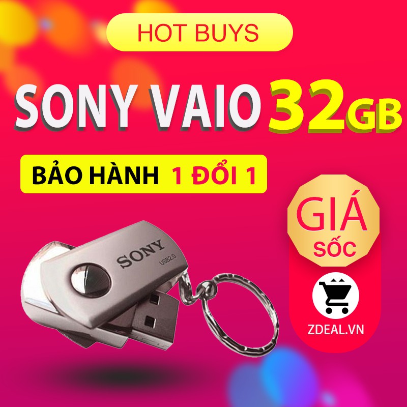 USB SONY VAIO 32G CHỐNG NƯỚC.