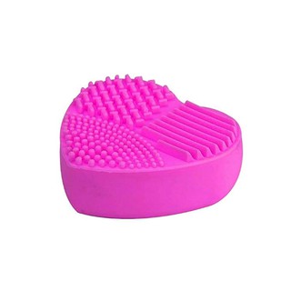 Rửa Cọ Make up Silicone Trái Tim