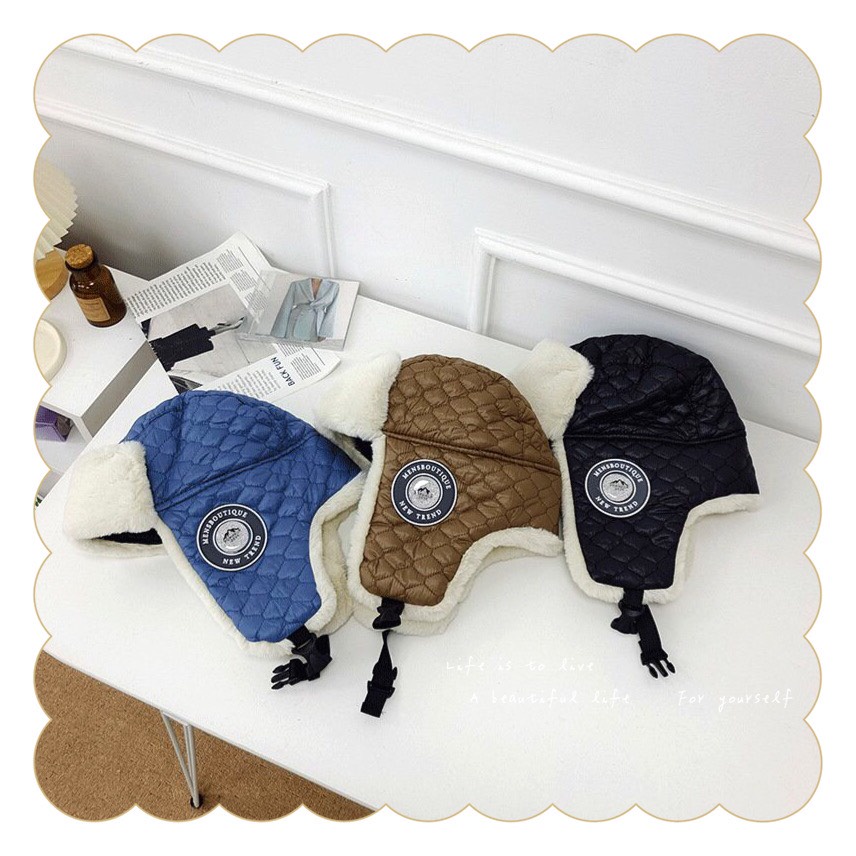 Mũ phi công chắn gió thời trang thu đông phong cách Retro mn468 everyphuyen