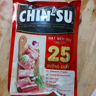HẠT NÊM CHINSU 25 DƯỠNG CHẤT 400G