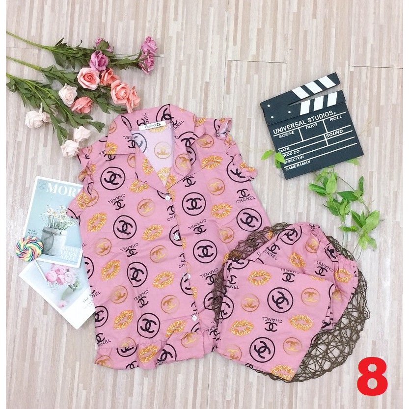 ✪ [LỬNG BÈO CÁNH TIÊN] BỘ NGỦ KATE THÁI TAY NGẮN QUẦN LỬNG ✪ | BigBuy360 - bigbuy360.vn