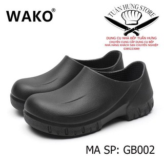 GIÀY ĐẦU BẾP CHÍNH HÃNG WAKO-ĐẾ CHỐNG TRƠN TRƯỢT(GB002)