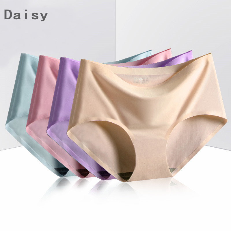 Quần lót không đường may chất liệu thoáng khí size M-2XL dành cho nữ