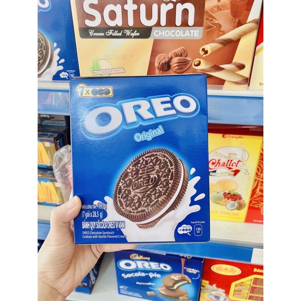 BÁNH QUY OREO VỊ VANI 199,5G