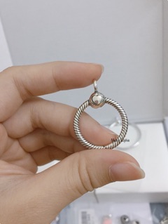 Mặt dây chuyền dùng để mix charm bạc (ko kèm charm)