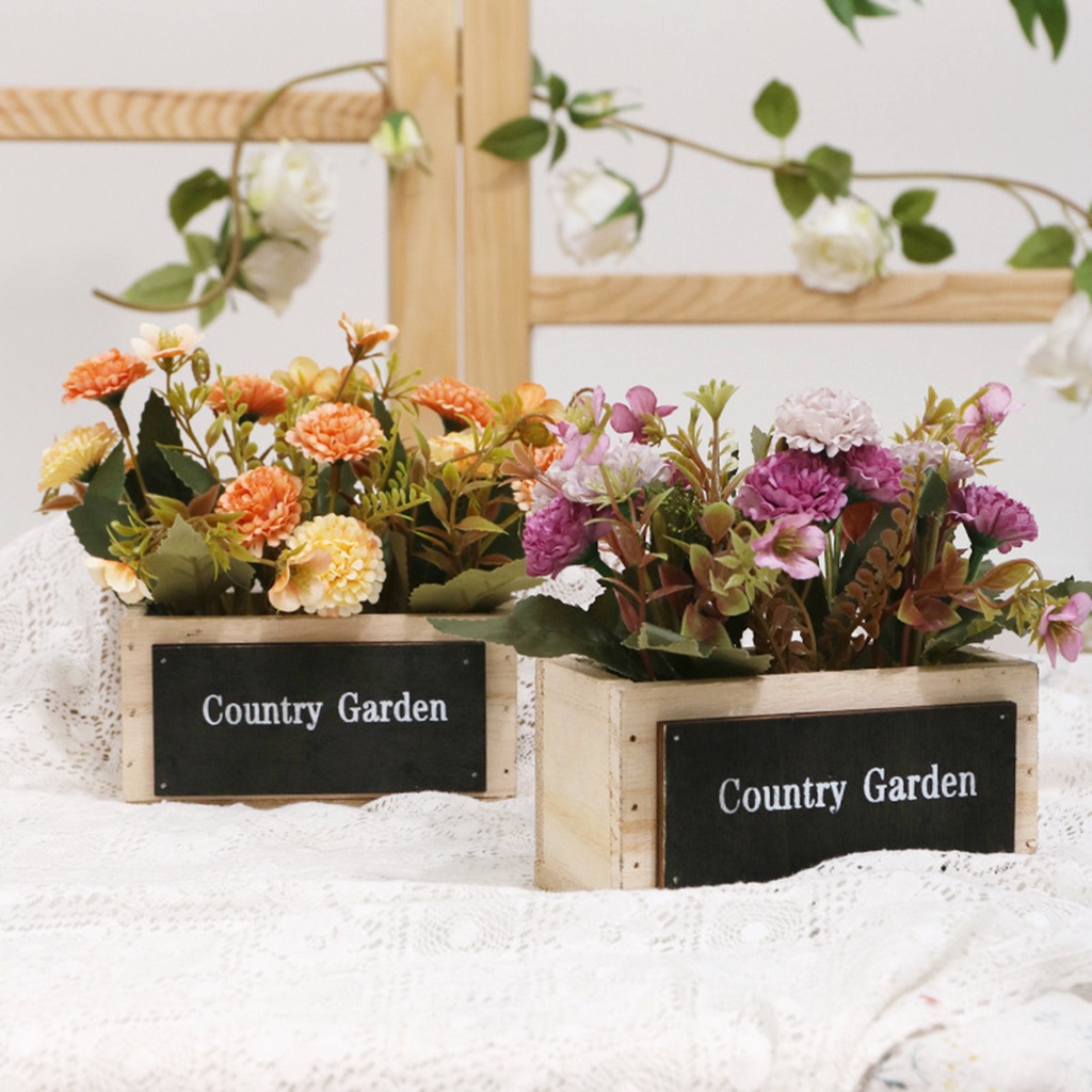 (Bất Ngờ) Hoa Tử Đinh Hương Tự Nhiên Không Phai Màu Giả Lụa Đẹp Mắt Trang Trí Phòng Khách