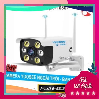 [Mã ELCAJUL hoàn 8% đơn 500K] Camera YooSee ngoài trời Siêu nét 2.0mpx 1080P - 2 anten w26S
