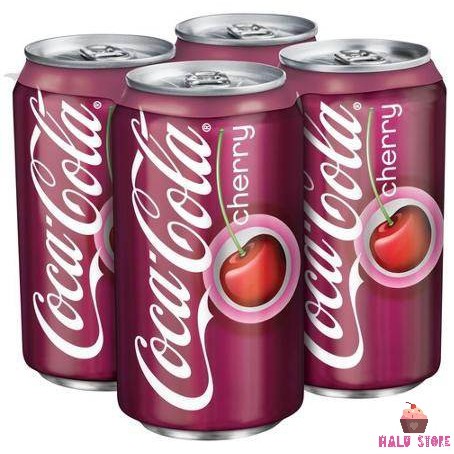 Coca cherry Mỹ lon 355ml