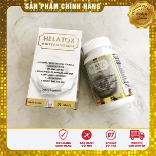 [CHÍNH HÃNG] Viên Uống Helatox Giúp Chống Nắng Đẹp Da 30 Viên Nhập Khẩu Chính Hãng Mỹ