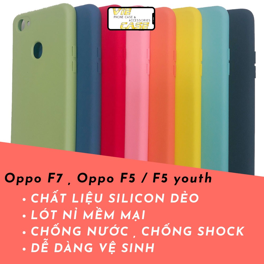 Ốp lưng chống bẩn oppo F5, F5 Youth, A73 silicon dẻo VieCase | BigBuy360 - bigbuy360.vn