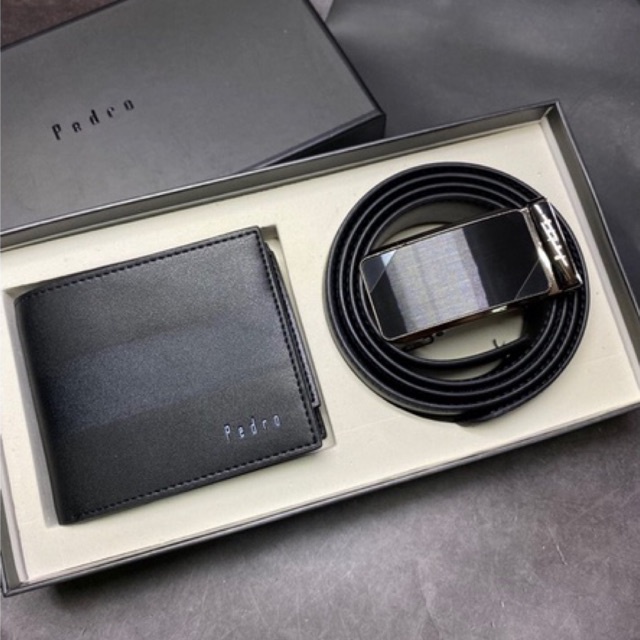 Set Thắt lưng ví da pedro siêu đẹp, chọn nịt ví tuỳ thích