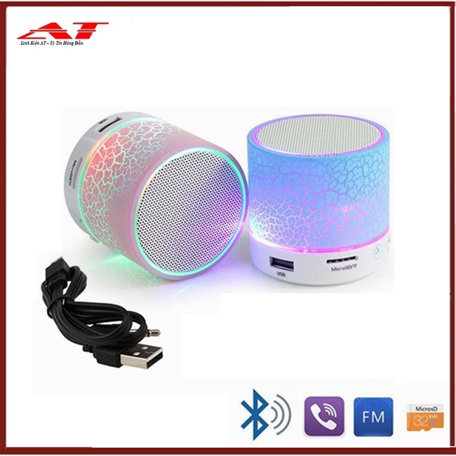 Loa Bluetooth Mini HDL600 đèn nhâp nháy theo nhạc