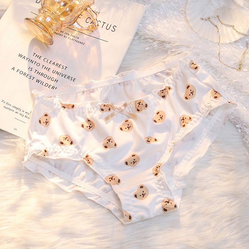 Quần Lót Thiết Kế Hình Gấu Dễ Thương Dành Cho Cặp Đôi