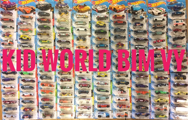 Xe mô hình Hot Wheels nhiều mẫu. Tỷ lệ: 1:64.