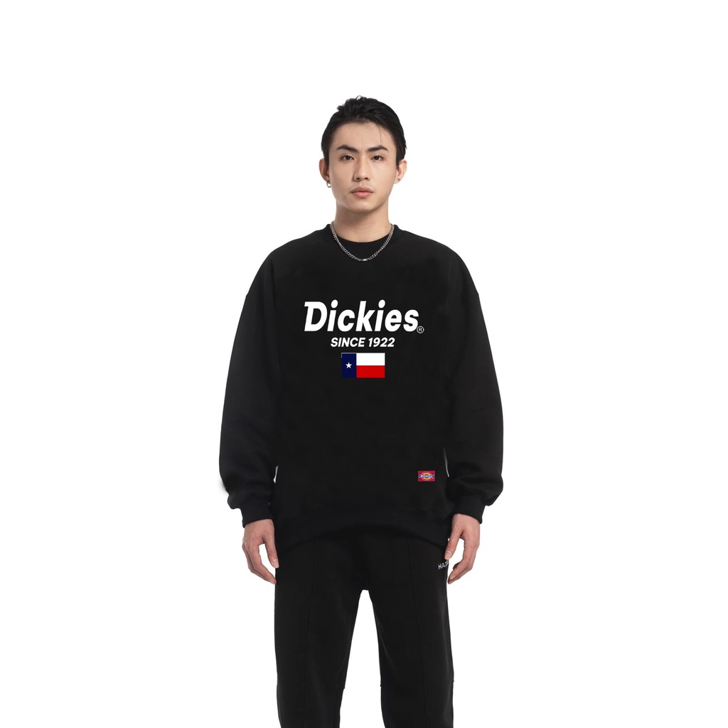 Áo sweater dickies unisex form nam nữ chất liệu cotton dày dặn