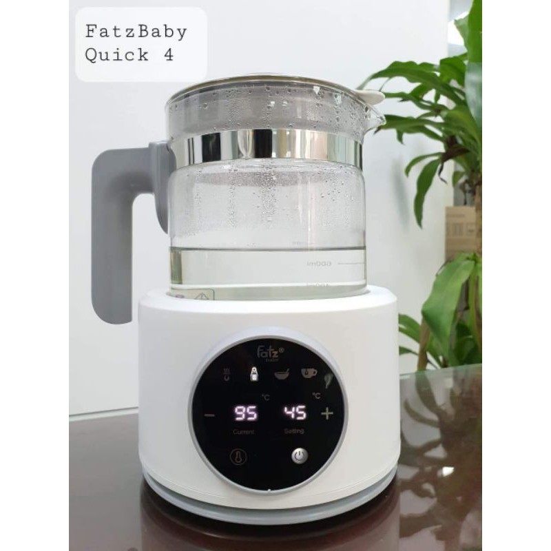 MÁY ĐUN VÀ HÂM NƯỚC PHA SỮA ĐIỆN TỬ CHÍNH HÃNG FATZ BABY - QUICK 4 - FB3514CY