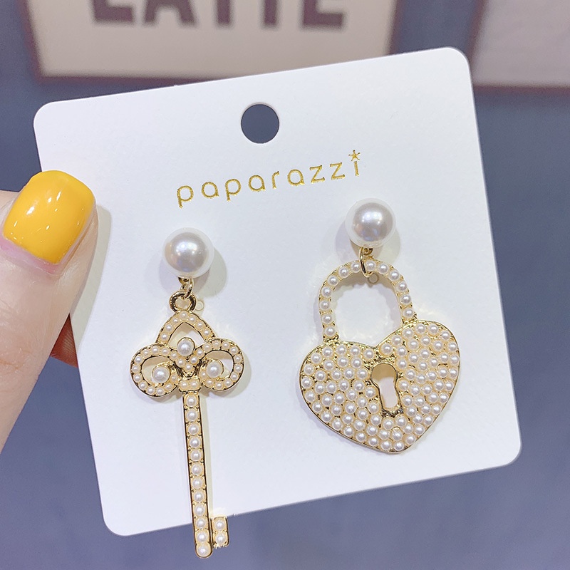 Bông Tai Mạ Bạc 925 Đính Ngọc Trai Nhân Tạo Thời Trang