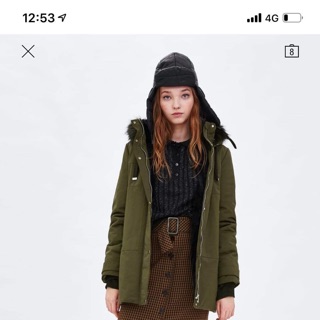 Áo parka chuẩn auth khoác nữ xs