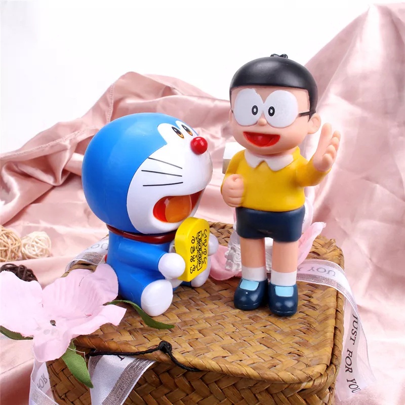 Mô Hình Đồ Chơi Nhân Vật Anime Doraemon Bằng PVC Cho Trẻ Em