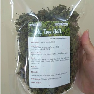 Nụ Tam thất khô 200gram