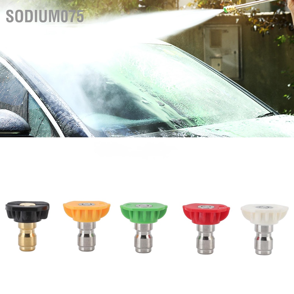 Bộ 5 Vòi Phun Nước Áp Suất Lớn Hình Quạt