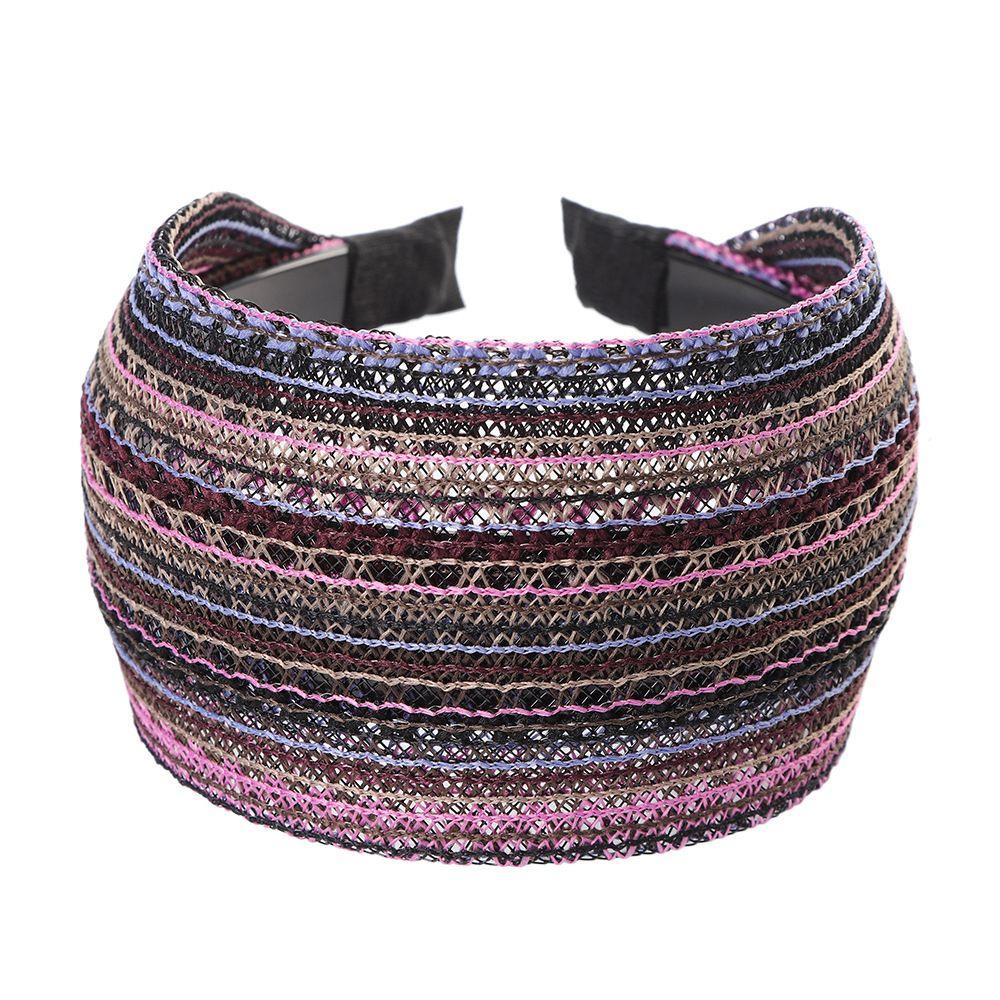 Băng Đô Cài Tóc Rửa Mặt Bằng Lưới Nhiều Màu Đơn Giản Cho Nữ BERNARDO