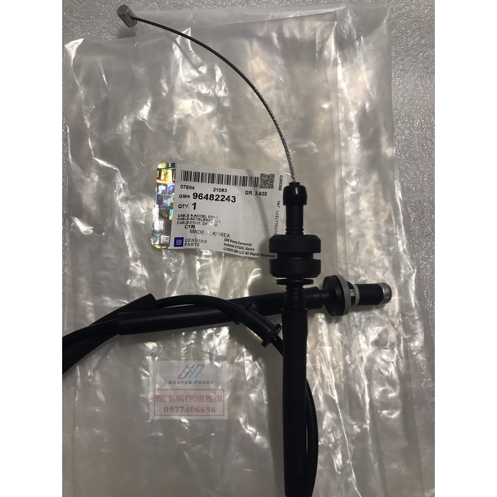Dây ga xịn chính hãng GM Spark 08-10  96482243