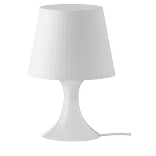 Đèn ngủ ikea lampan - trắng