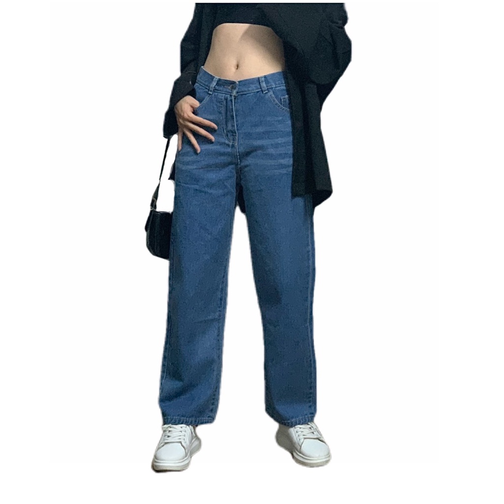 Quần jean nữ cạp cao Uniex cho nữ chất bò dày dặn không phai màu, không co giãn thoải mái khi mặc MT5100-5121 | BigBuy360 - bigbuy360.vn