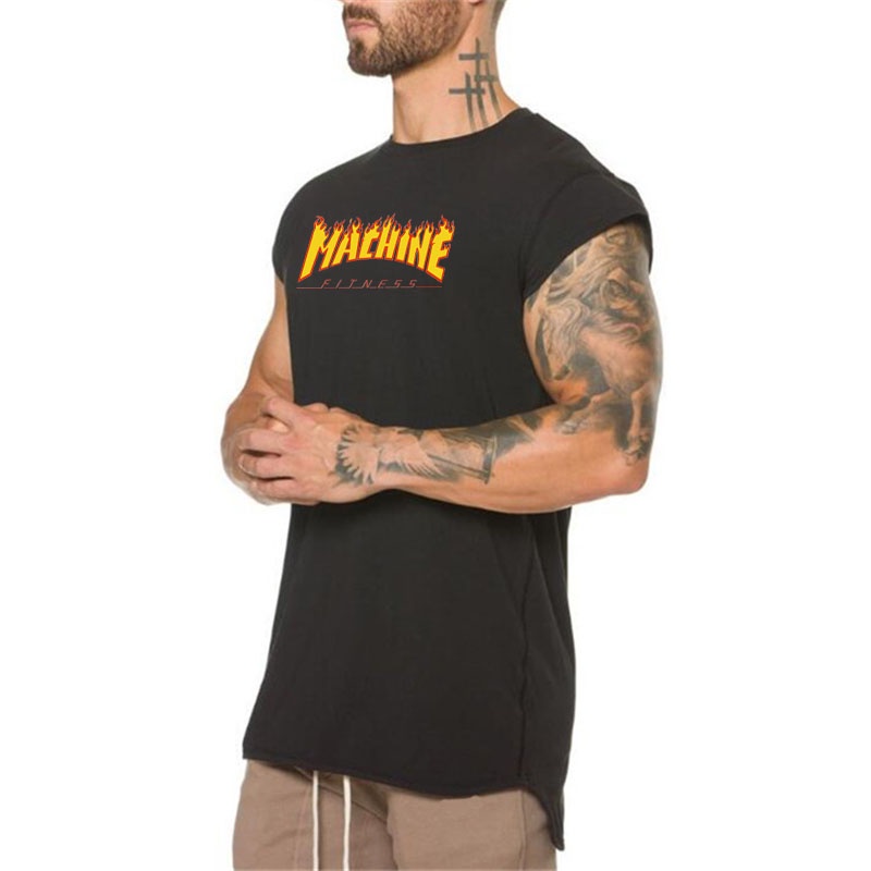 Áo Ba Lỗ Thể Thao Bằng Cotton Thời Trang Cho Nam