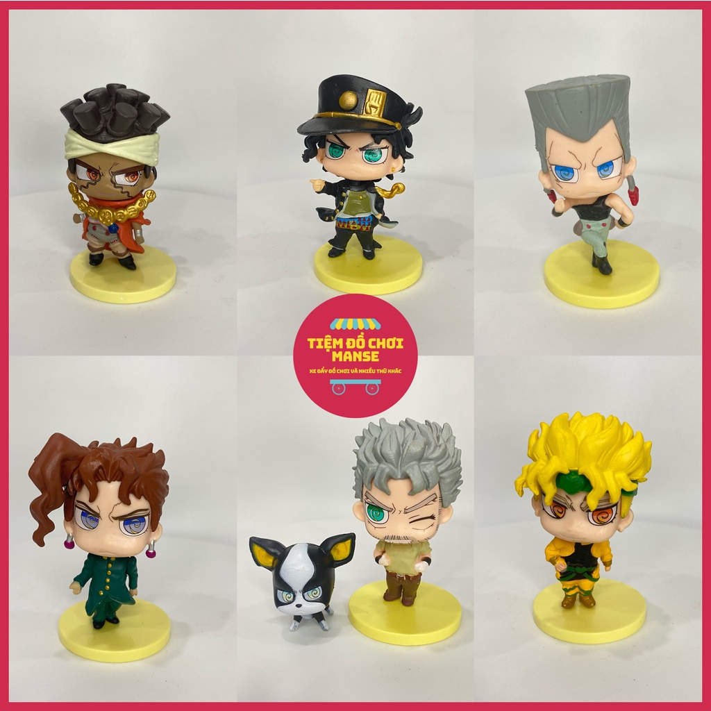 Mô Hình nhân vật Jojo's Bizarre Adventure Cuộc Phiêu Lưu Bí Ẩn dễ thương