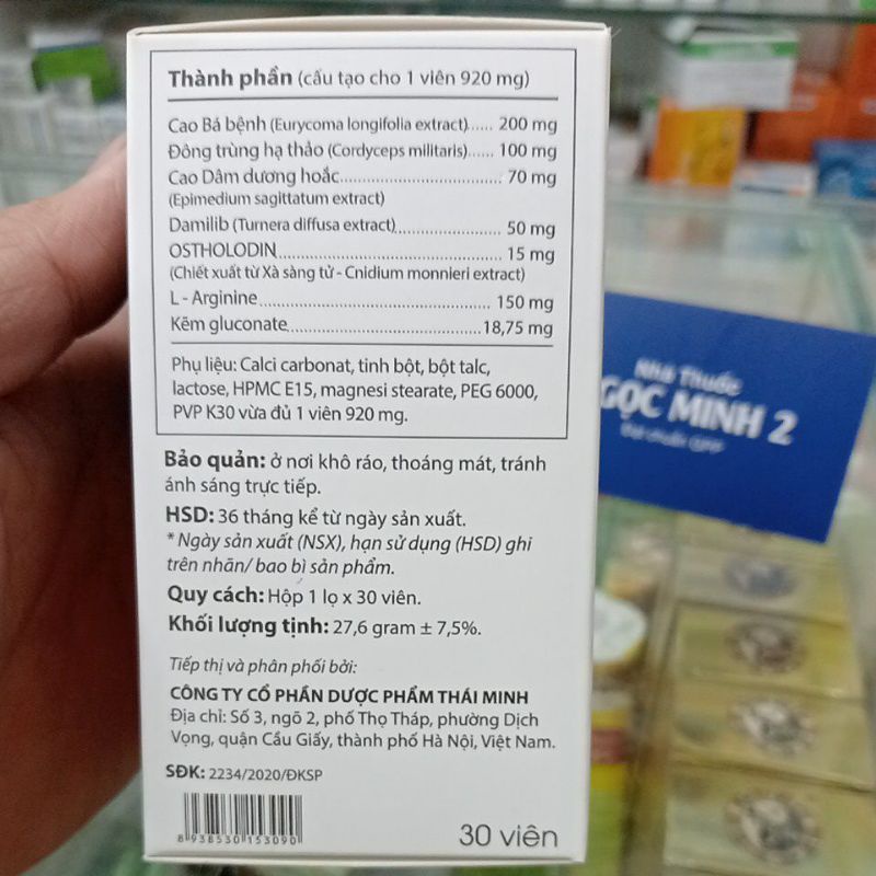 ✅ [Chính Hãng] KingsUp giúp bổ thận tráng dương, tăng cường khả năng sinh lý nam.