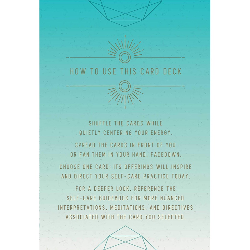 Bộ Bài Self-Care Inspirational Card Deck  - Bài Gốc Authentic Chính Hãng 100%