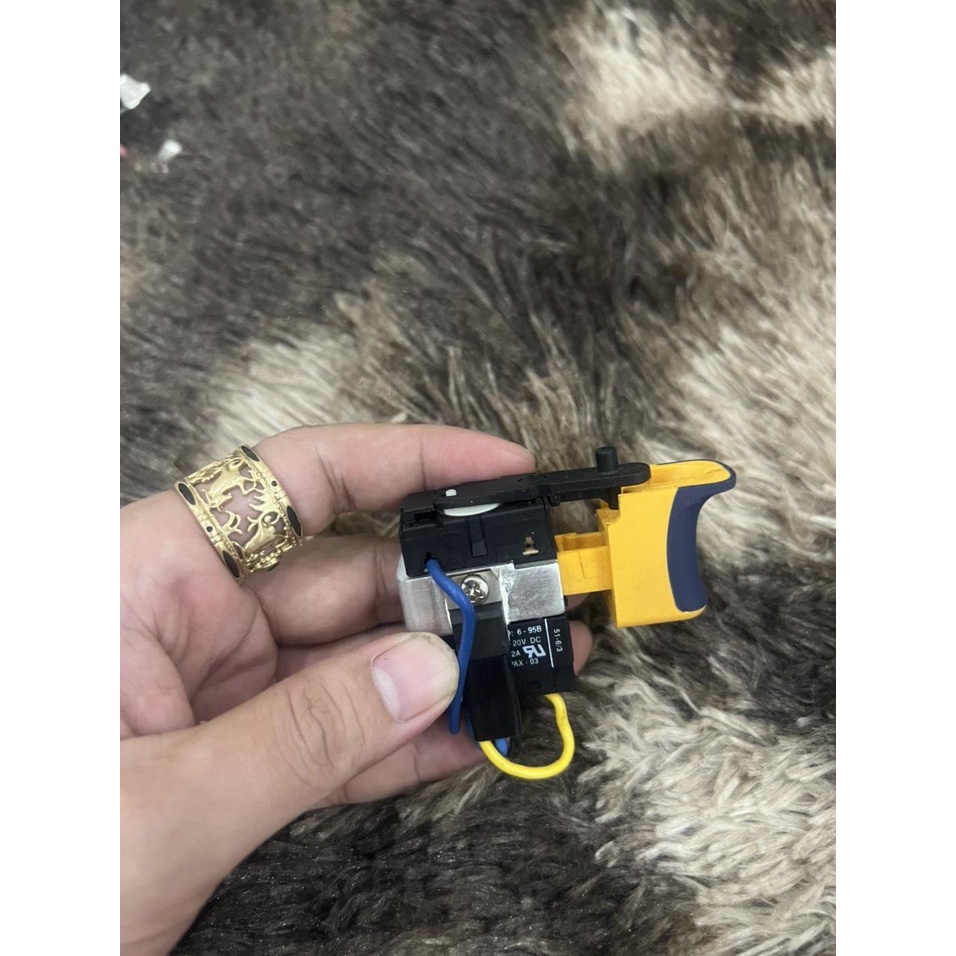 Công tắc máy khoan pin DC 8.4 ~ 21VDC DIY cho máy Ryobi, TOTAL  EARTH MAN..., Có Điều Tốc, Đảo Chiều, Phanh. BN.