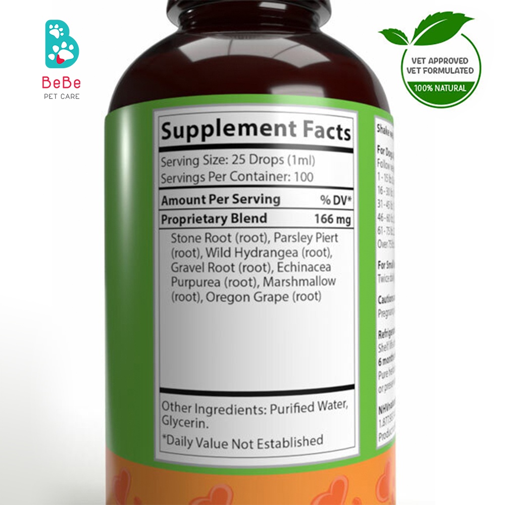 NHV TRIPSY - Giải Pháp Giải Độc &amp; Hỗ Trợ Thận ở Chó / Mèo Dietary Supplement