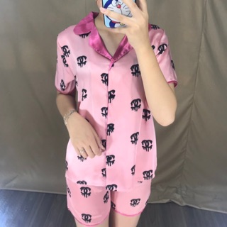 Bộ pyjama lụa