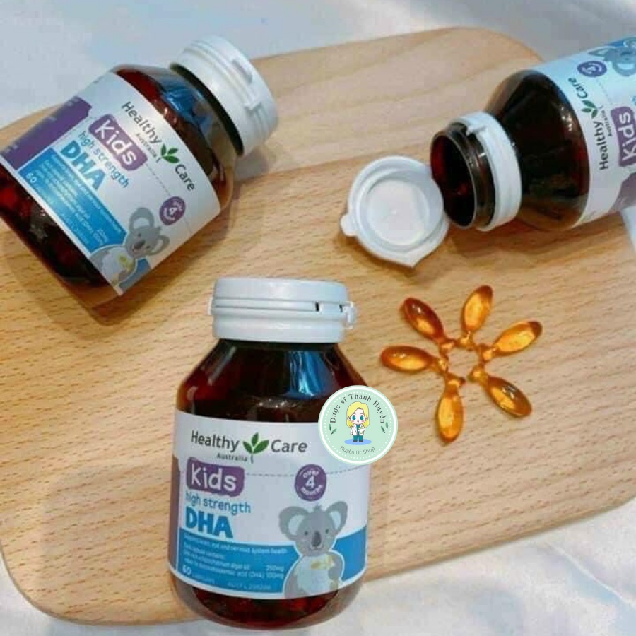 Viên uống bổ sung DHA Heathy Care cho bé 60 viên hàng Nội Địa ÚC
