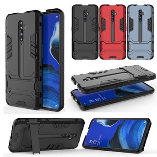 Ốp lưng OPPO Reno 2, Reno 2F chống sốc Iron man có chân dựng máy