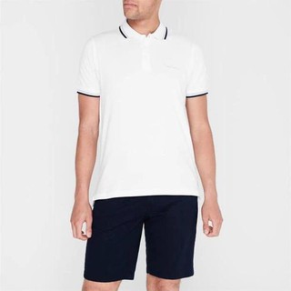 Áo Thun Nam Pierre Cardin Polo Tipped White