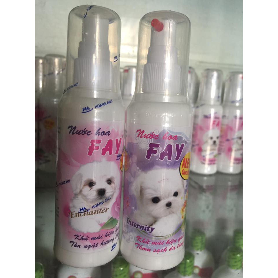 Nước hoa Fay chai 90ml cho chó mèo