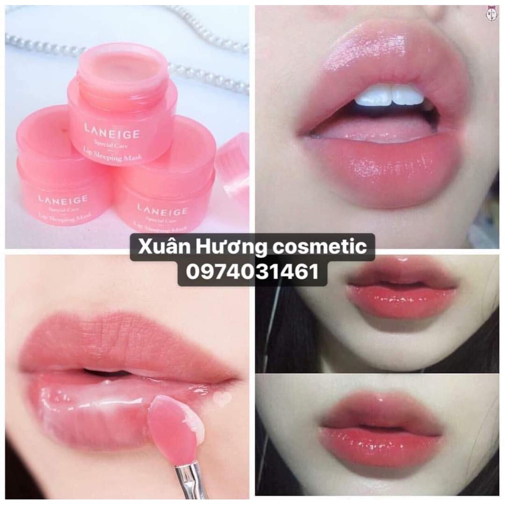 Ủ môi💜FREE SHIP💜mặt nạ ngủ môi laneige.Son dưỡng môi