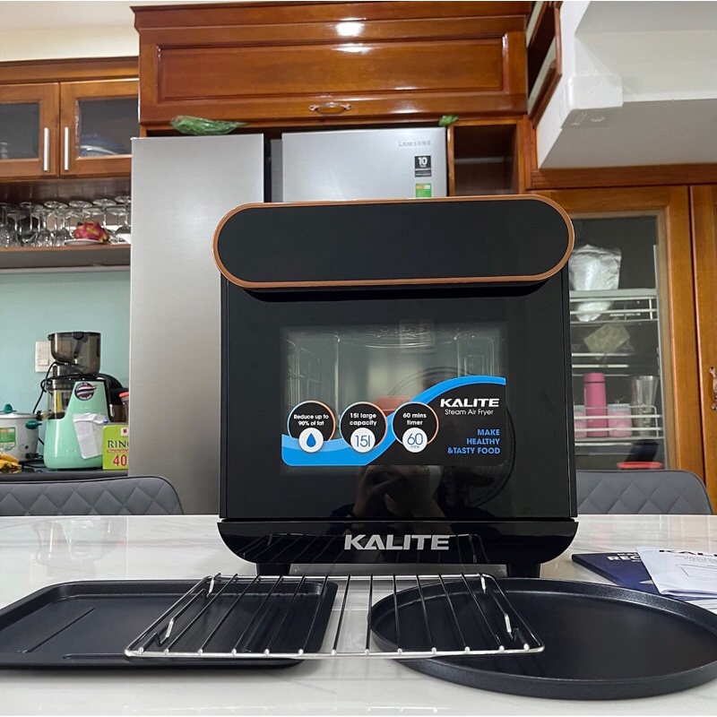 Nồi Chiên Không Dầu Kalite Steam Pro 15 lít