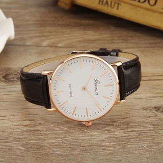 Đồng Hồ Nam/Nữ Geneva dây da HOT