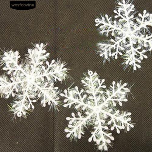 Set 30 Bông Tuyết Giả Màu Trắng Dùng Để Trang Trí Nội Thất