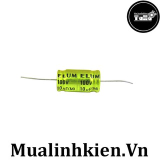 Tụ hóa vàng ELUM 100 V 10µF